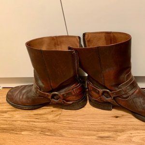 Frye Men's Harness Boots Brown 10.5